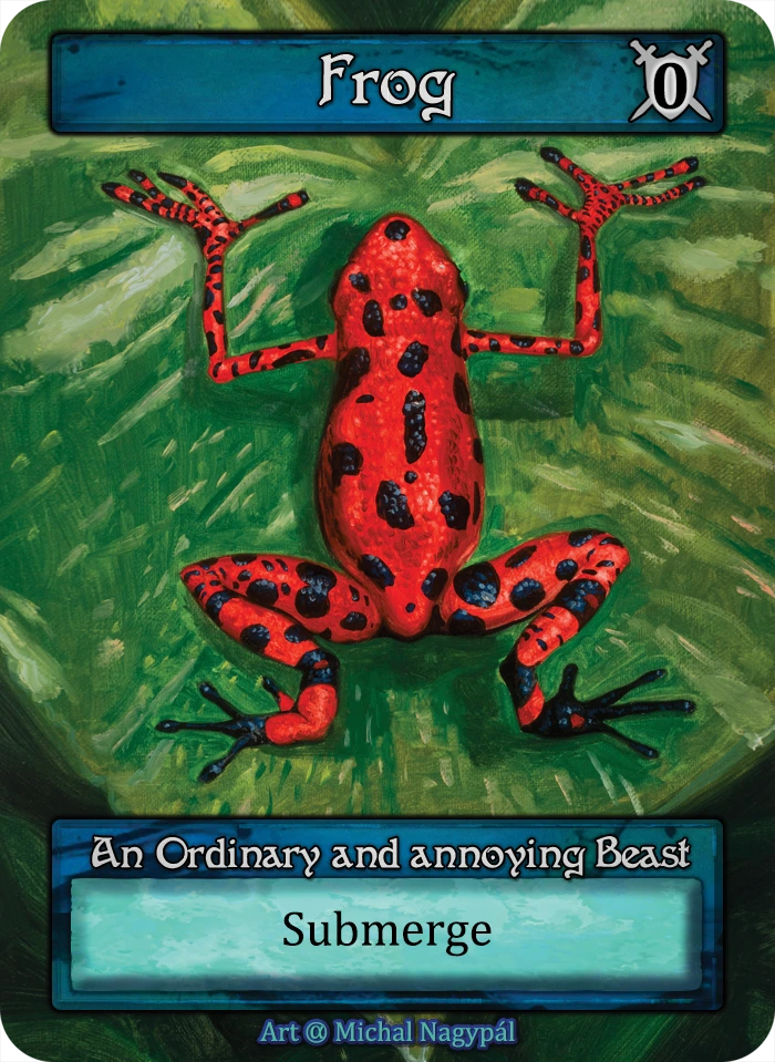 Frog (Red) — Alpha Standard