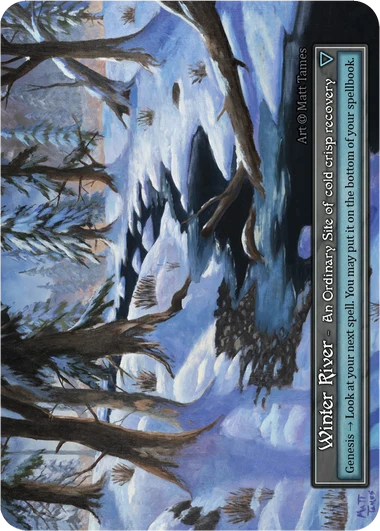 Winter River — Alpha Foil