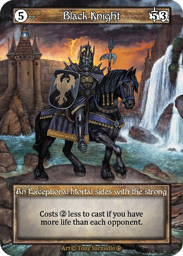 Black Knight — Arthurian Legends Foil