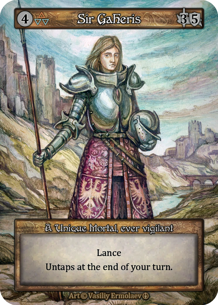Sir Gaheris — Arthurian Legends Standard