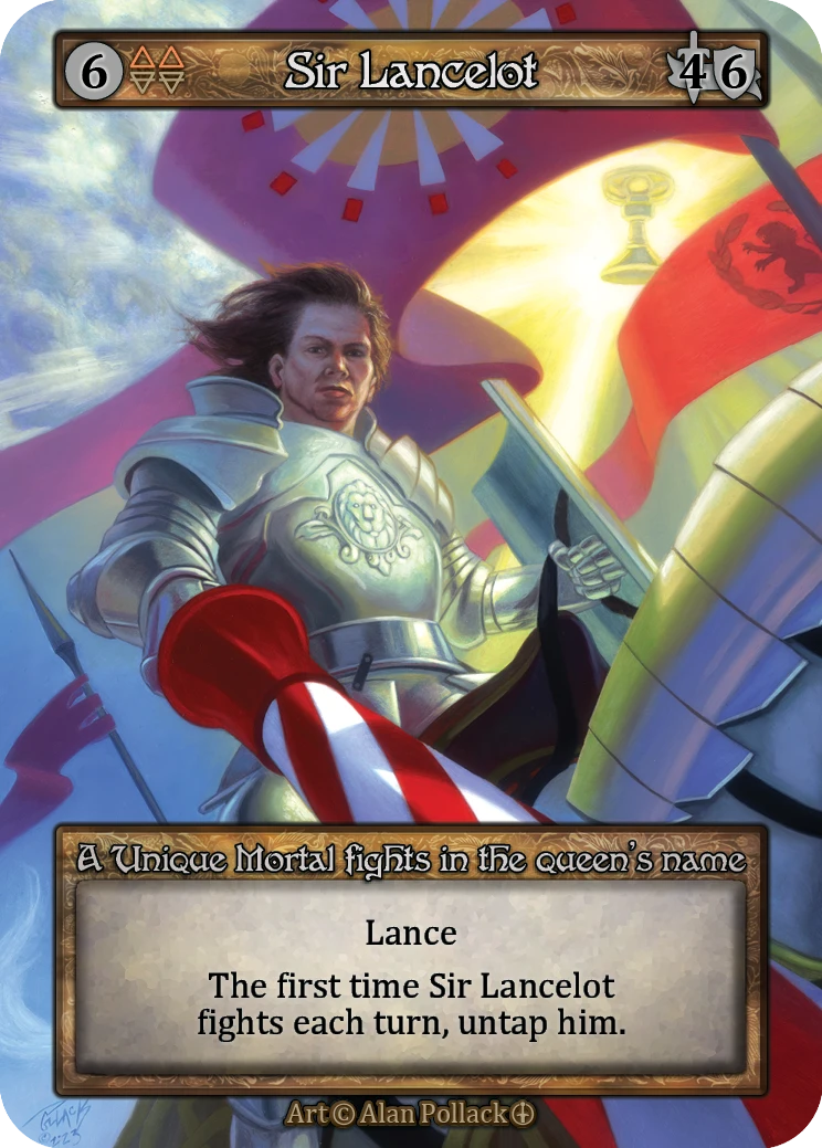 Sir Lancelot — Arthurian Legends Standard