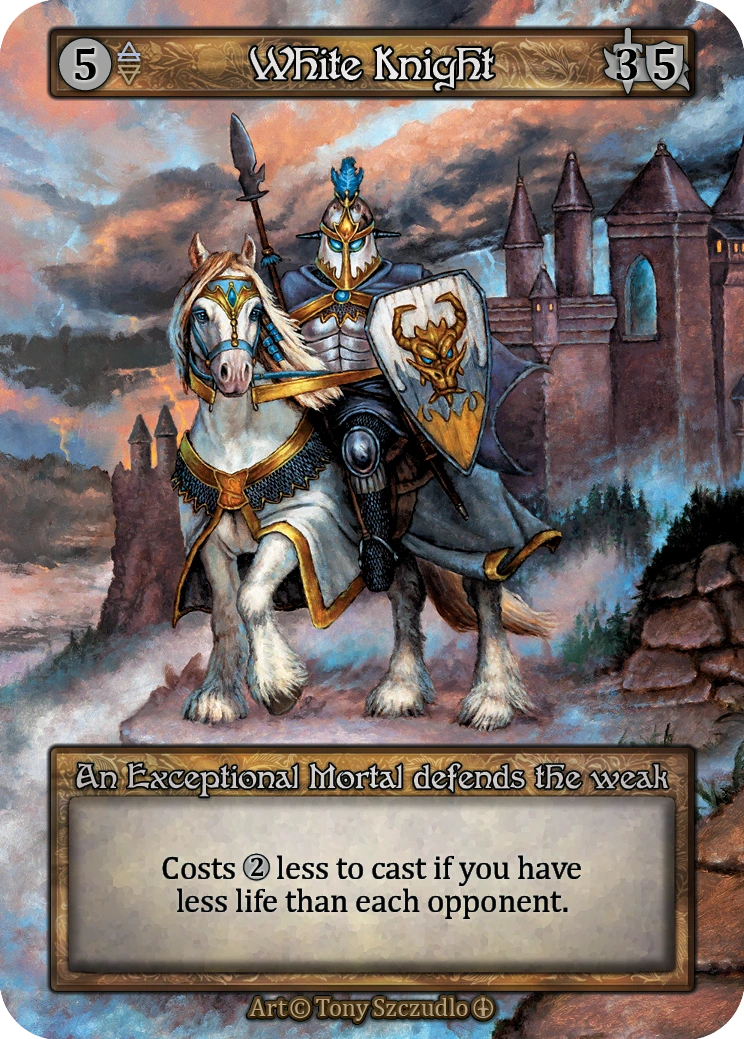 White Knight — Arthurian Legends Standard