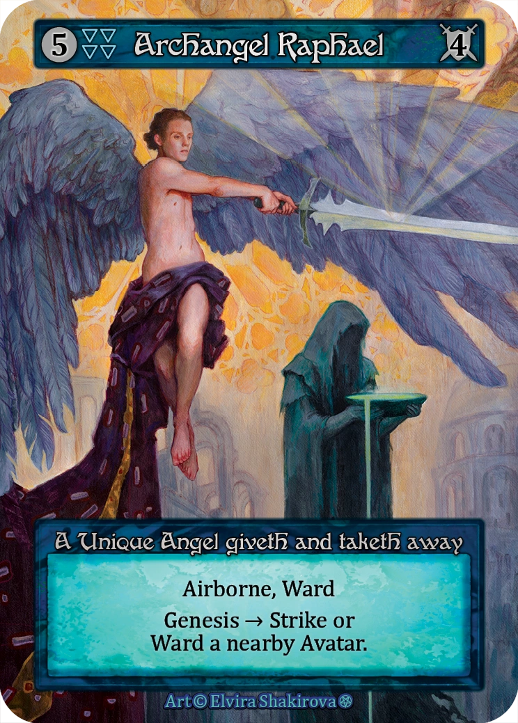 Archangel Raphael — Gothic Standard