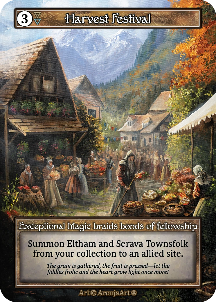 Harvest Festival — Gothic Foil