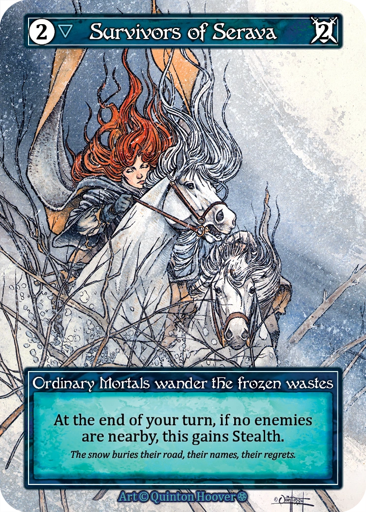 Survivors of Serava — Gothic Foil