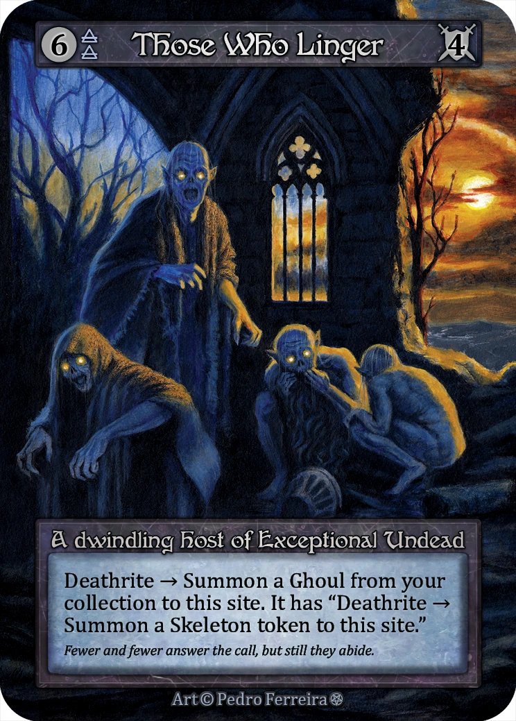 Those Who Linger — Gothic Standard