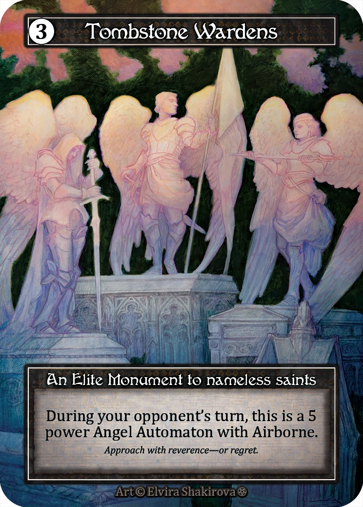 Tombstone Wardens — Gothic Foil