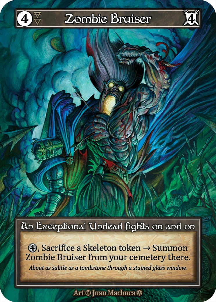 Zombie Bruiser — Gothic Foil